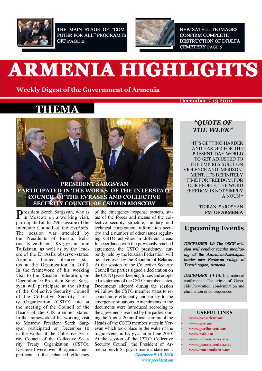 Armenia Highlights