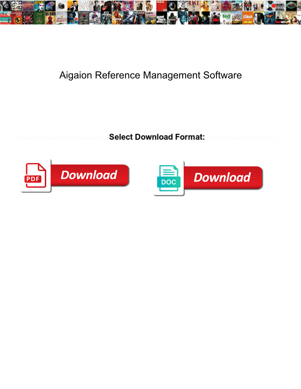 Aigaion Reference Management Software