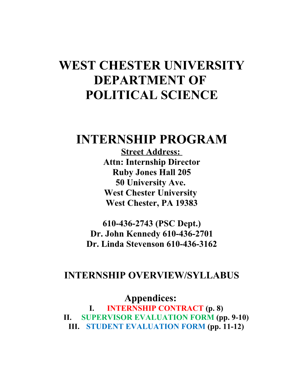 West Chester University s2