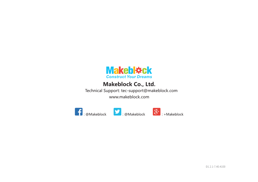 Makeblock Co., Ltd