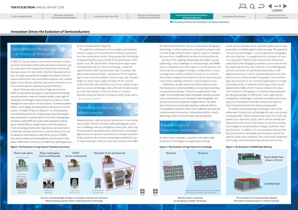 Innovation Drives the Evolution of Semiconductors Innovation Drives the Evolution of Semiconductors