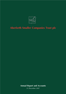 Aberforth Smaller Companies Trust Plc