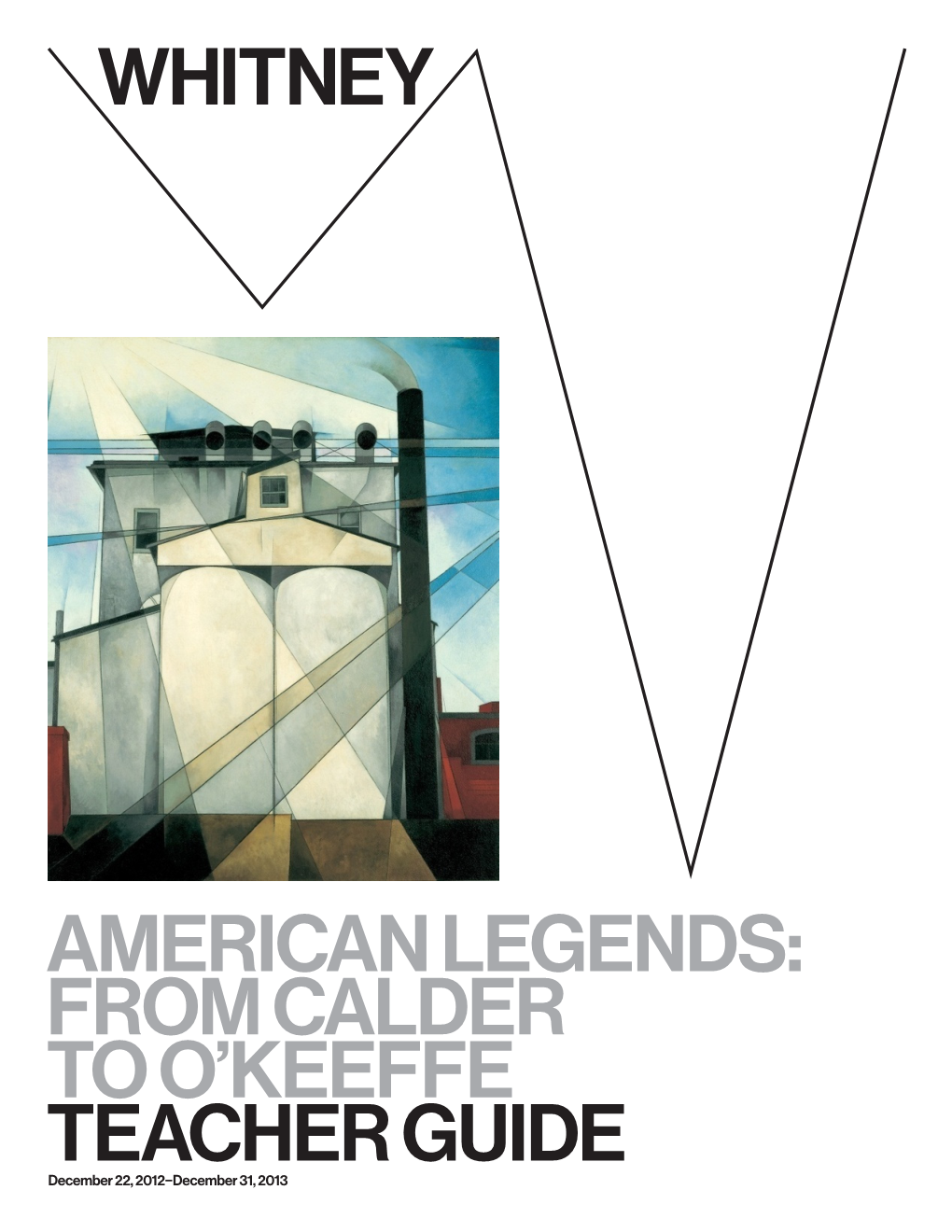 American Legends: from Calder to O'keeffe Teacher