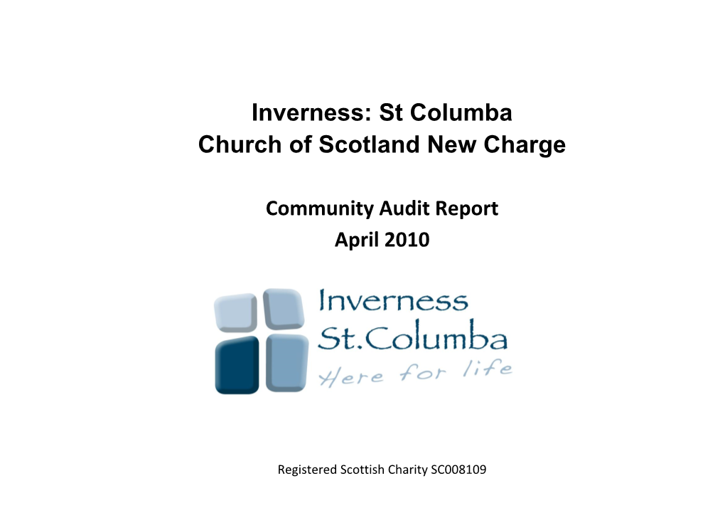 Inverness: St. Columba Church of Scotland New