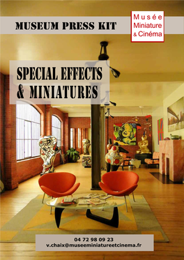 Special EFFECTS & MINIATURES