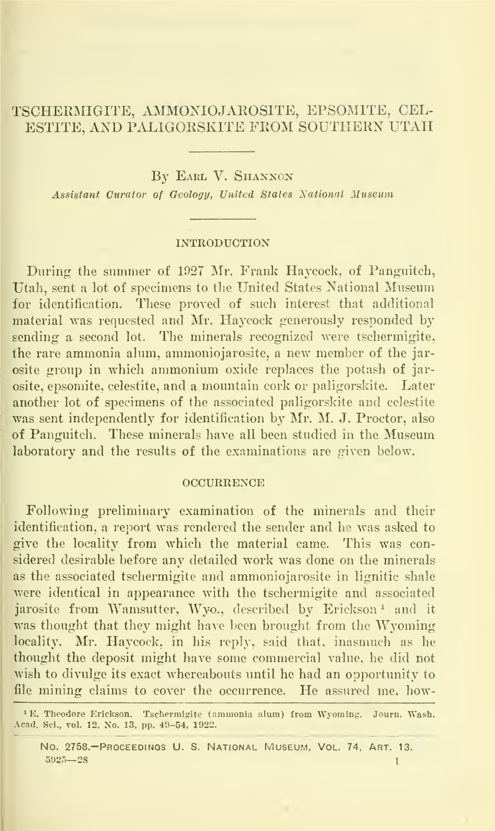 Proceedings of the United States National Museum