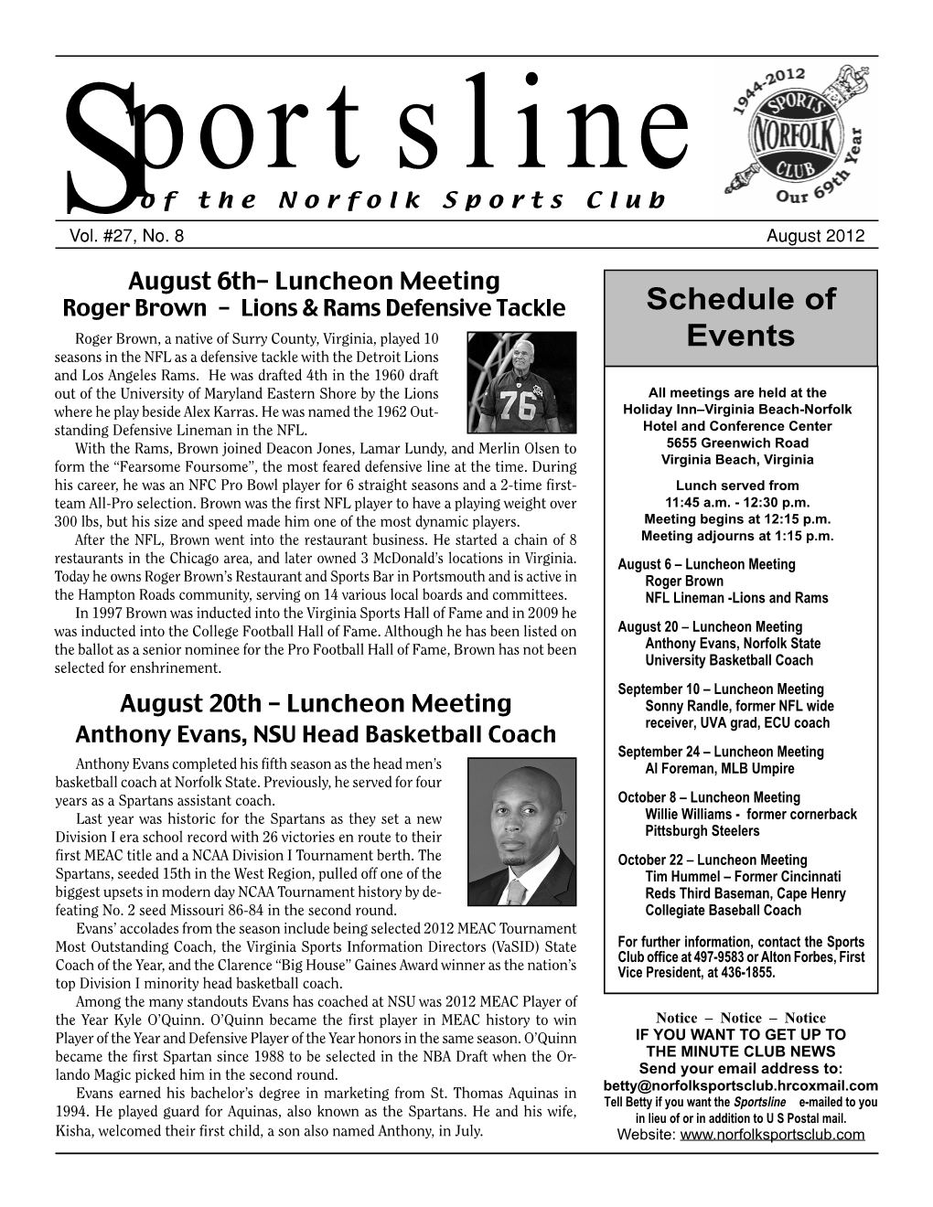 Sportsline E-Mailed to You 1994