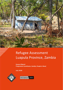 Refugee Assessment Luapula Province, Zambia