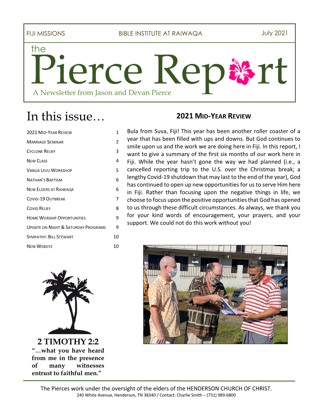 In This Issue… 2021 MID-YEAR REVIEW