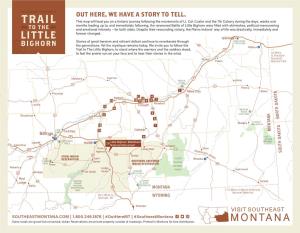 OUT HERE, WE HAVE a STORY to TELL. This Map Will Lead You on a Historic Journey Following the Movements of Lt