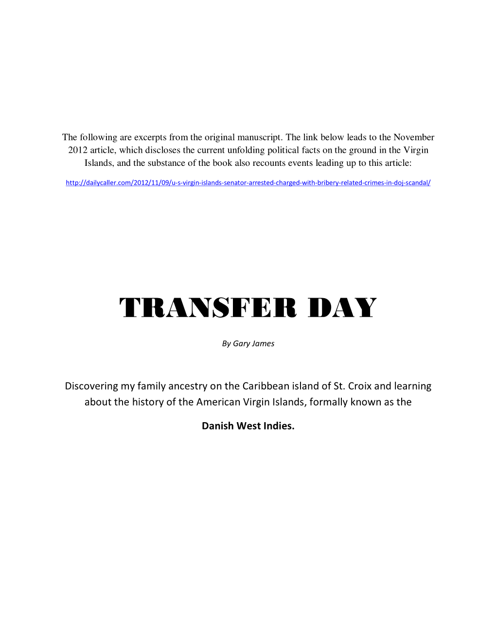 Transfer Day