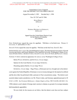 United States Court of Appeals for the DISTRICT of COLUMBIA CIRCUIT Argued November 5, 1993 Decided July 1, 1994 Nos. 92-724