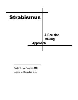 Strabismus: a Decision Making Approach