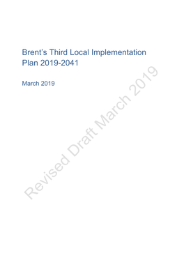 Draft Local Implementation Plan 3