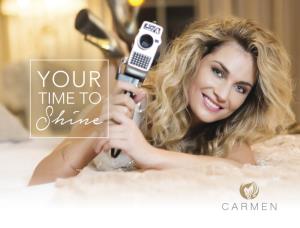 CT4610 CB3079 € 29,99 € 29,99 € 14,99 | Carmen Perfect Curls • CB5032 | Rotating Curling Iron with Flexible Silicone Teeth for Beautiful Glamour Curls