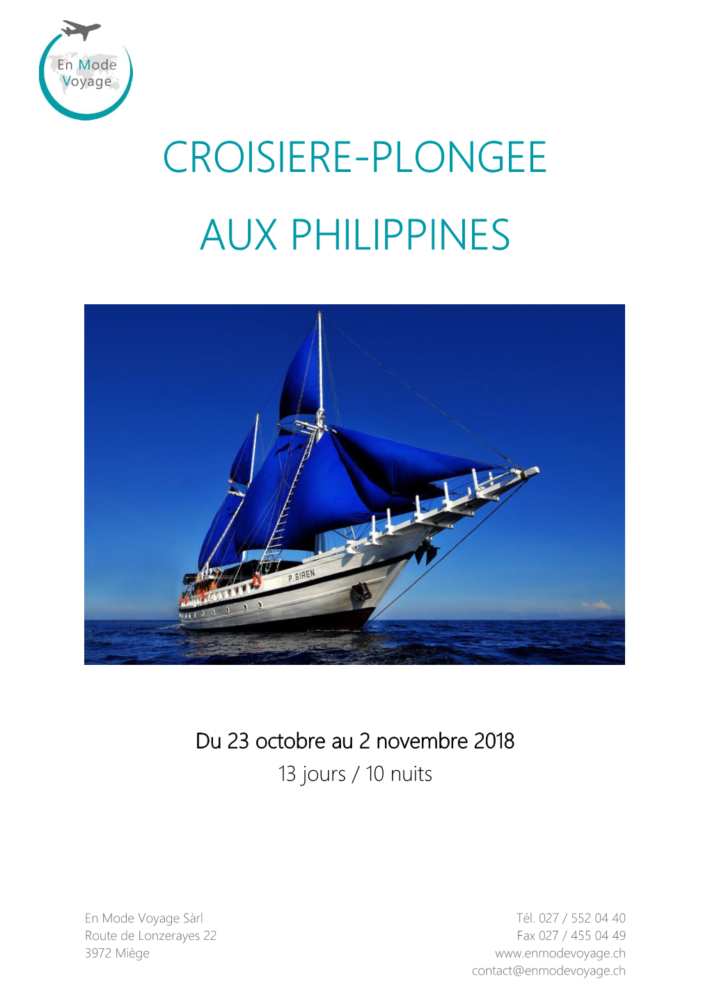 Croisiere-Plongee Aux Philippines