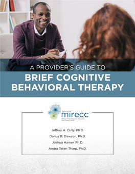 A Provider's Guide to Brief Cognitive Behavioral Therapy