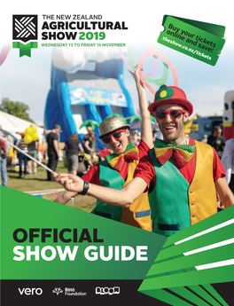 Show Guide Come & See Us in the Trade Welcome Pavilion from the President, Chris Herbert Site 153