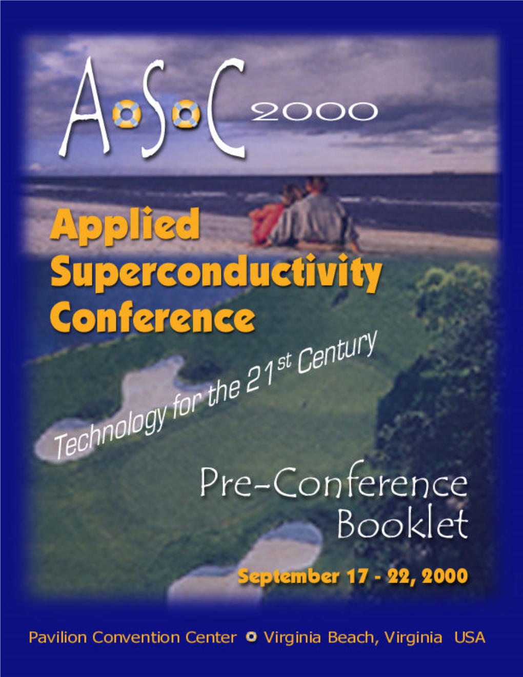 2000 Applied Superconductivity Conference Program DocsLib