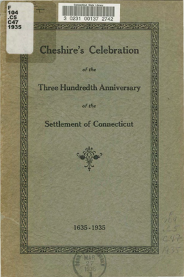 Cheshire's Celebration