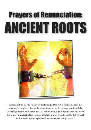 Prayer of Renunciation – Ancient Roots