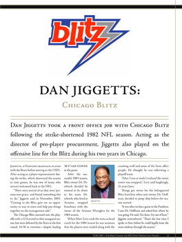 Dan Jiggetts: Chicago Blitz