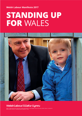 Welsh Labour Manifesto 2017