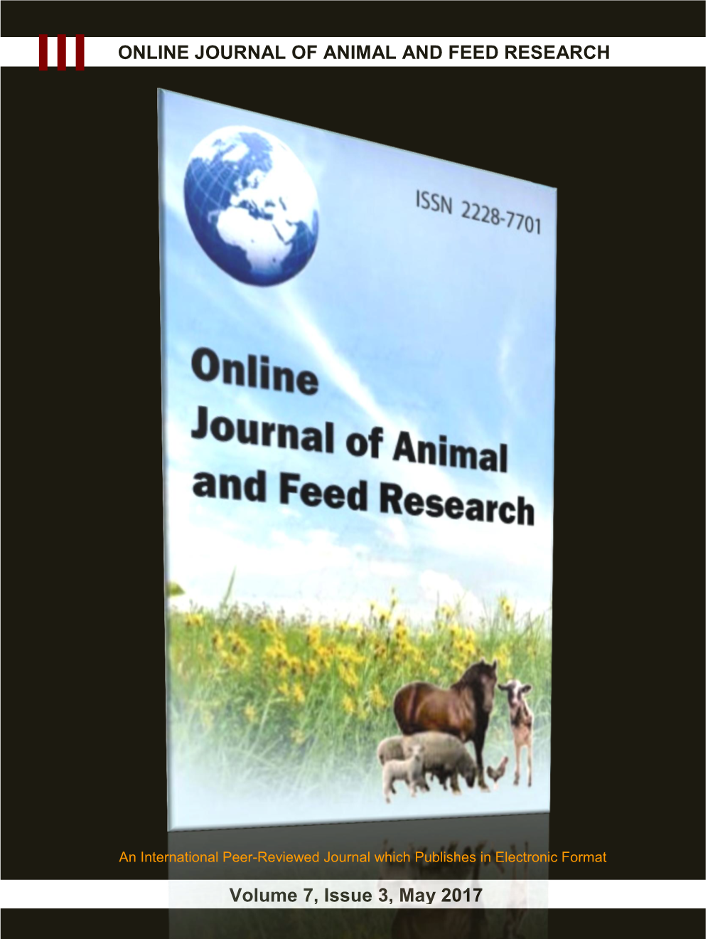 Online Journal of Animal and Feed Research