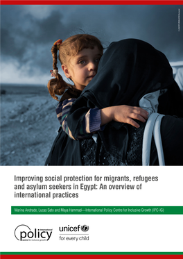 Improving Social Protection for Migrants, Refugees and Asylum Seekers in Egypt: an Overview of International Practices