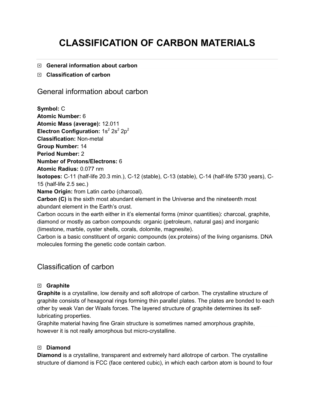 telugu-explain-any-two-properties-of-carbon