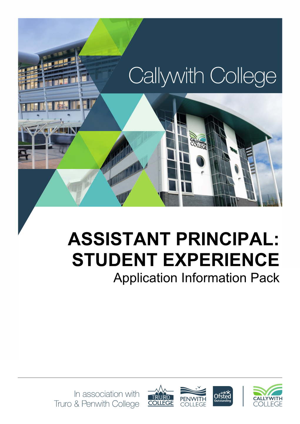 ASSISTANT PRINCIPAL: STUDENT EXPERIENCE Application Information Pack