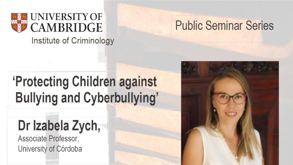 School Bullying and Cyberbullying