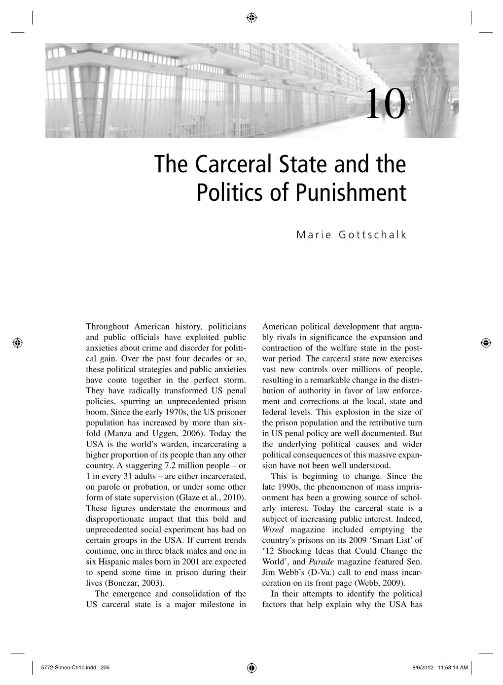 The Carceral State and the Politics of Punishment