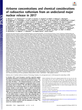 Nuclear Release in 2017