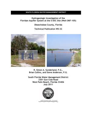 WS-32, Hydrogeologic Investigation of the Floridan Aquifer System at The