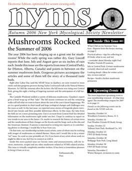 Mushrooms Rocked
