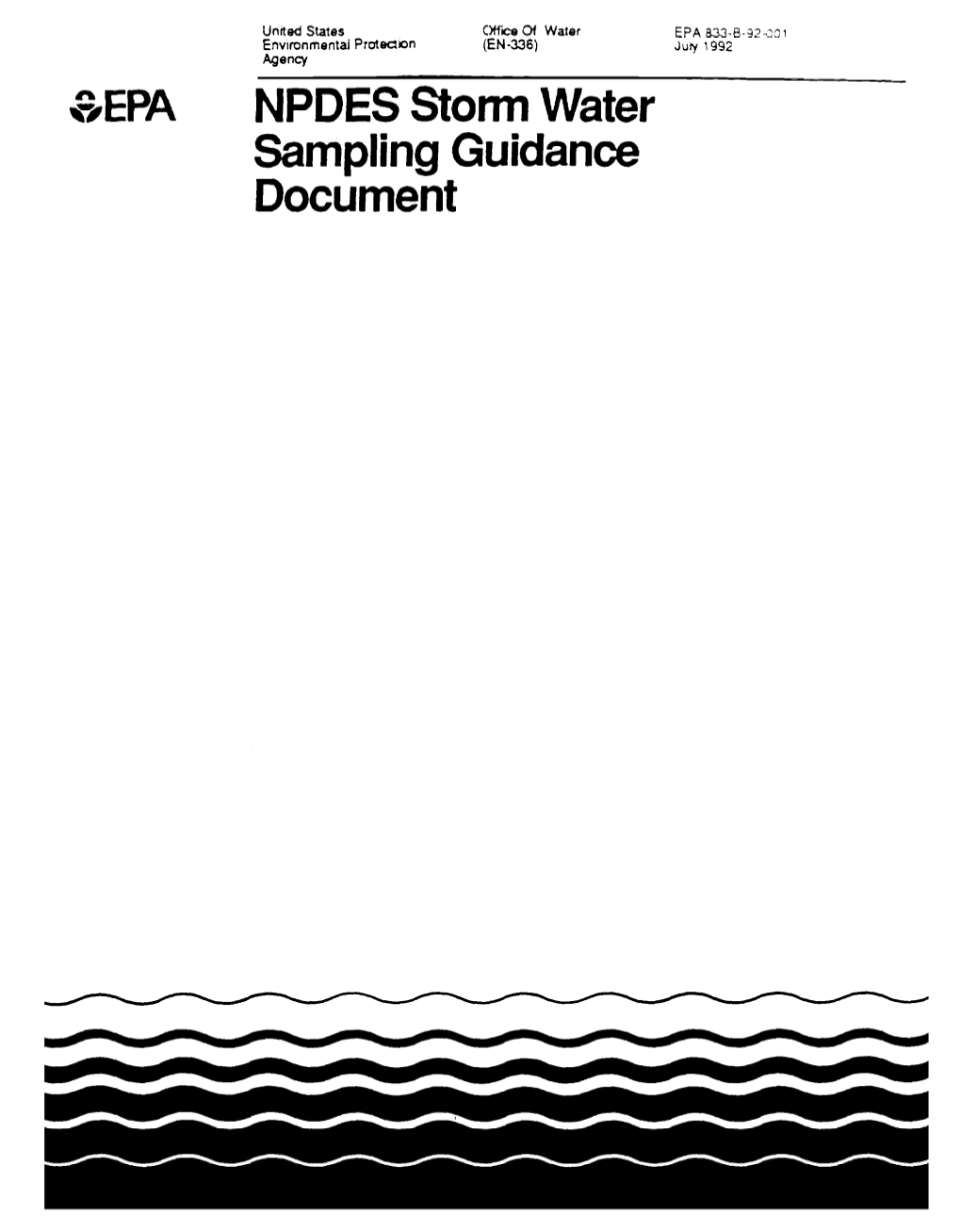 NPDES Storm Water Sampling Guidance Document DISCLAIMER - DocsLib