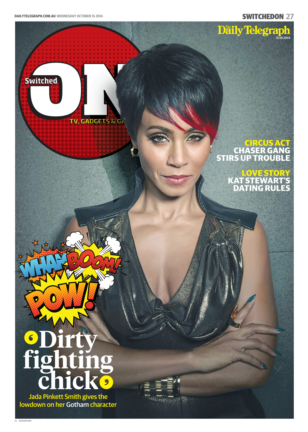 Dirty Fighting Chick Jada Pinkett Smith Gives the Lowdown on Her Gotham Character