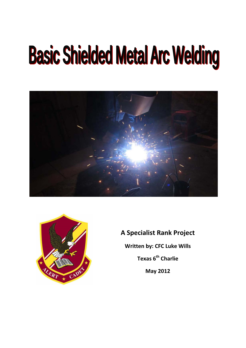 Basic Shielded Metal Arc Welding