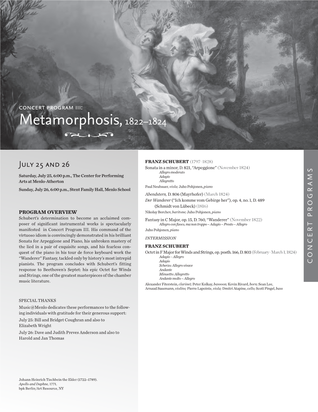 Metamorphosis,1822–1824