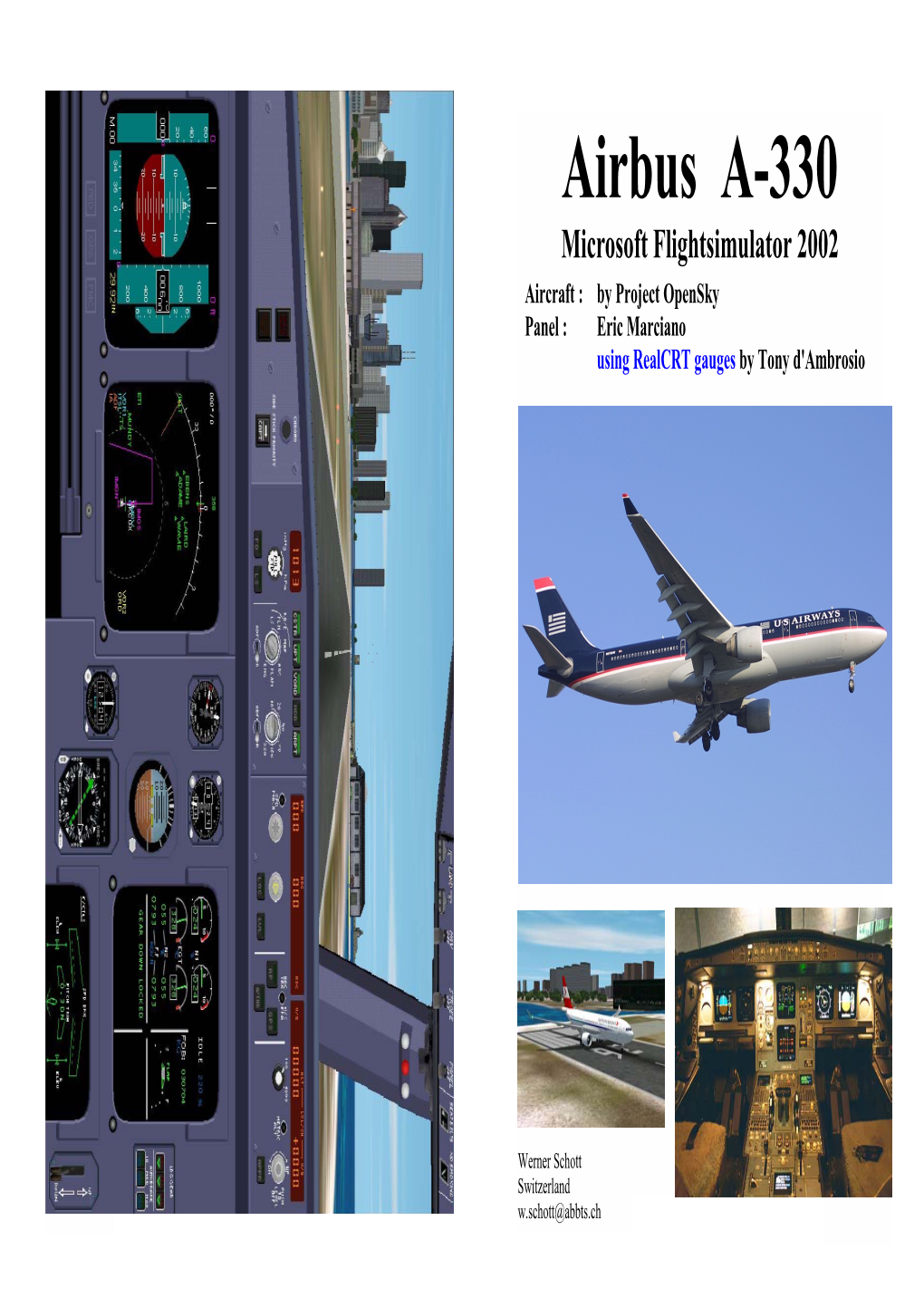 A-330 Microsoft Flightsimulator 2002