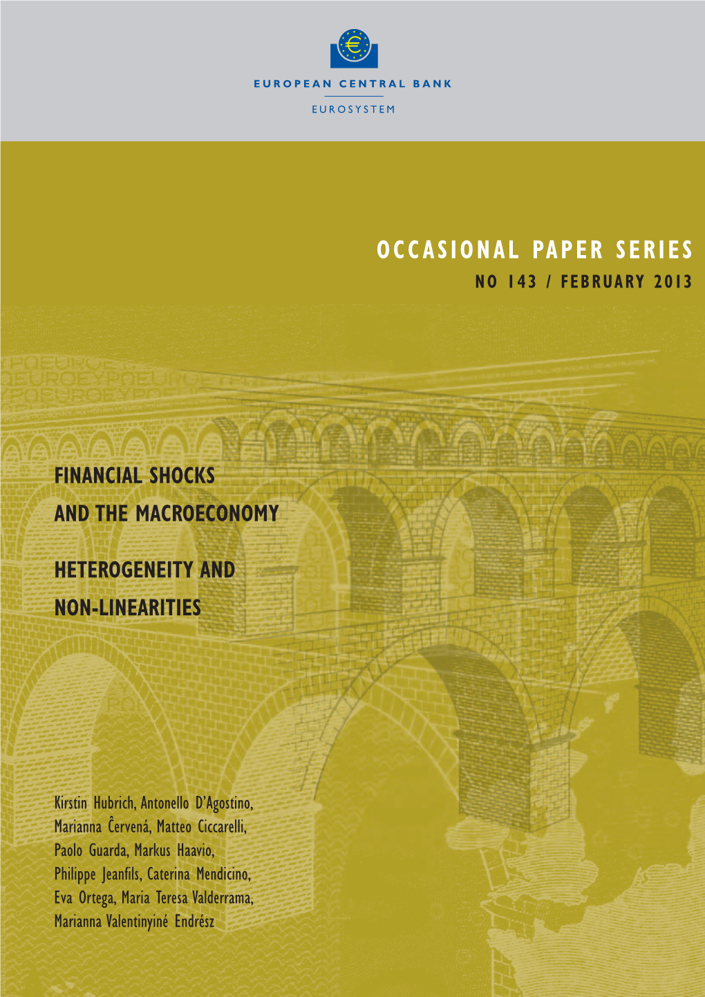 Financial Shocks and the Macroeconomy