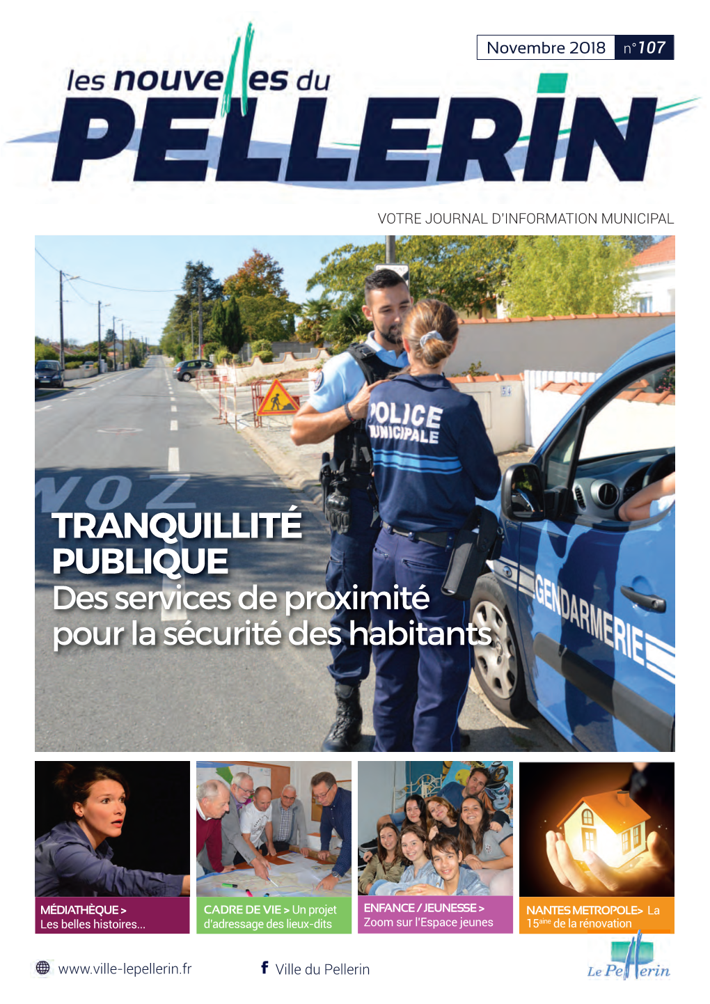 Nouvelles Du Pellerin Novembre 2018 Mise En Page 1 24/10/2018 16:19 Page 1