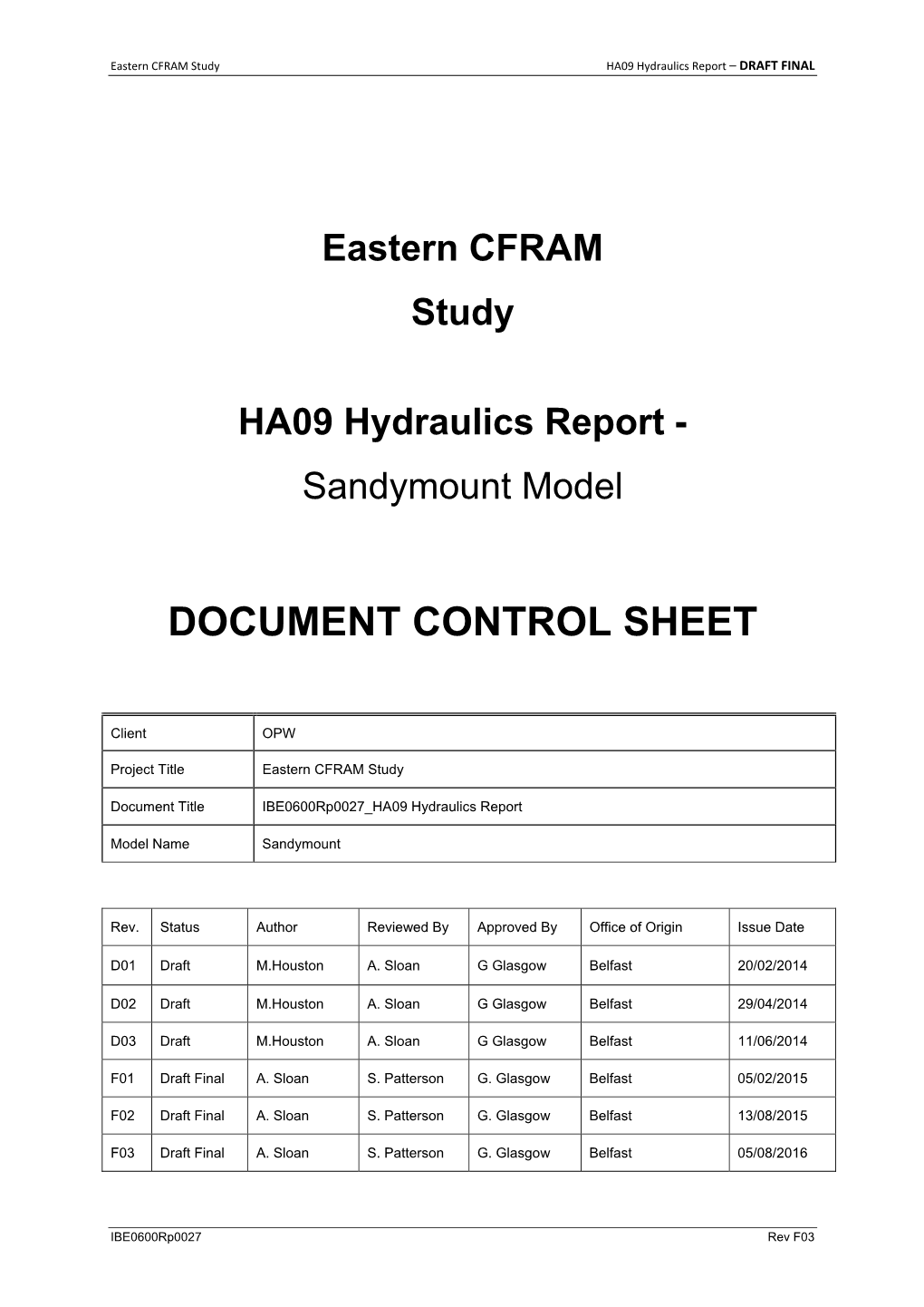 Sandymount Model