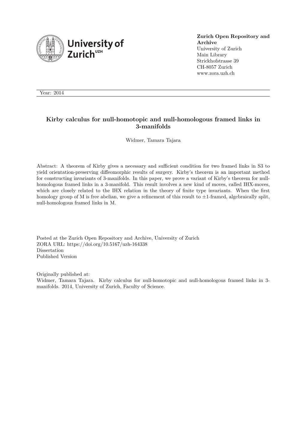 'Kirby Calculus for Null-Homotopic and Null-Homologous Framed Links in 3