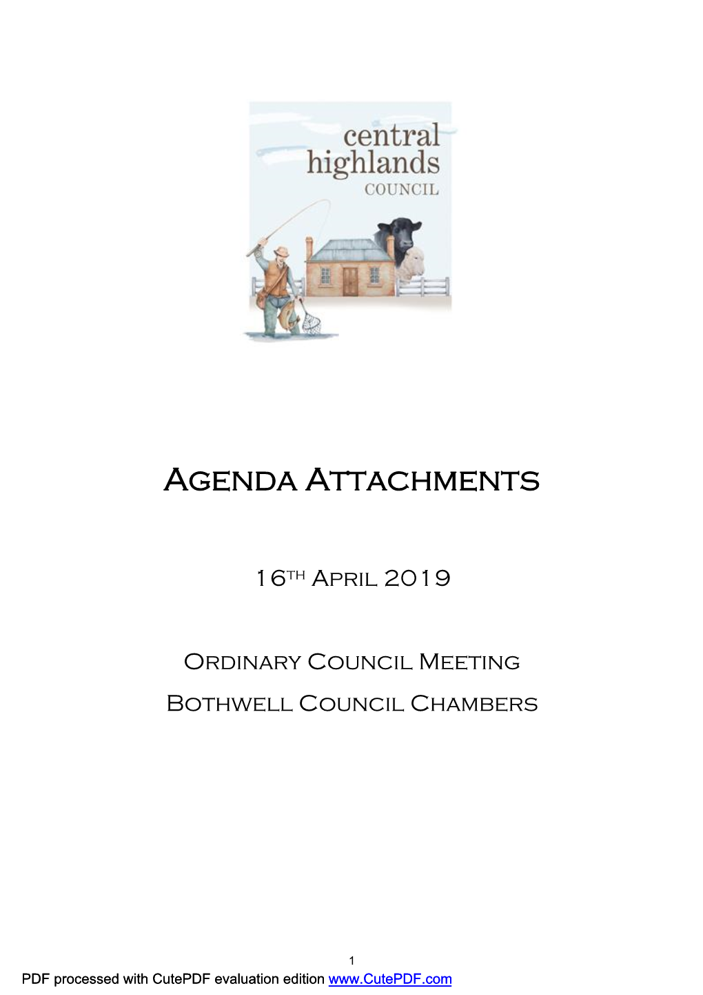 Attachments April 2019