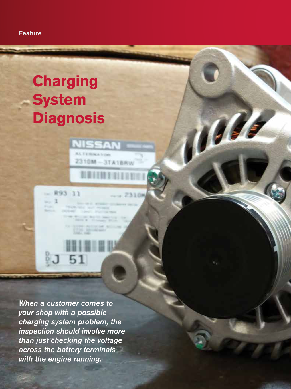 Nissan Charging Systems Diagnosis