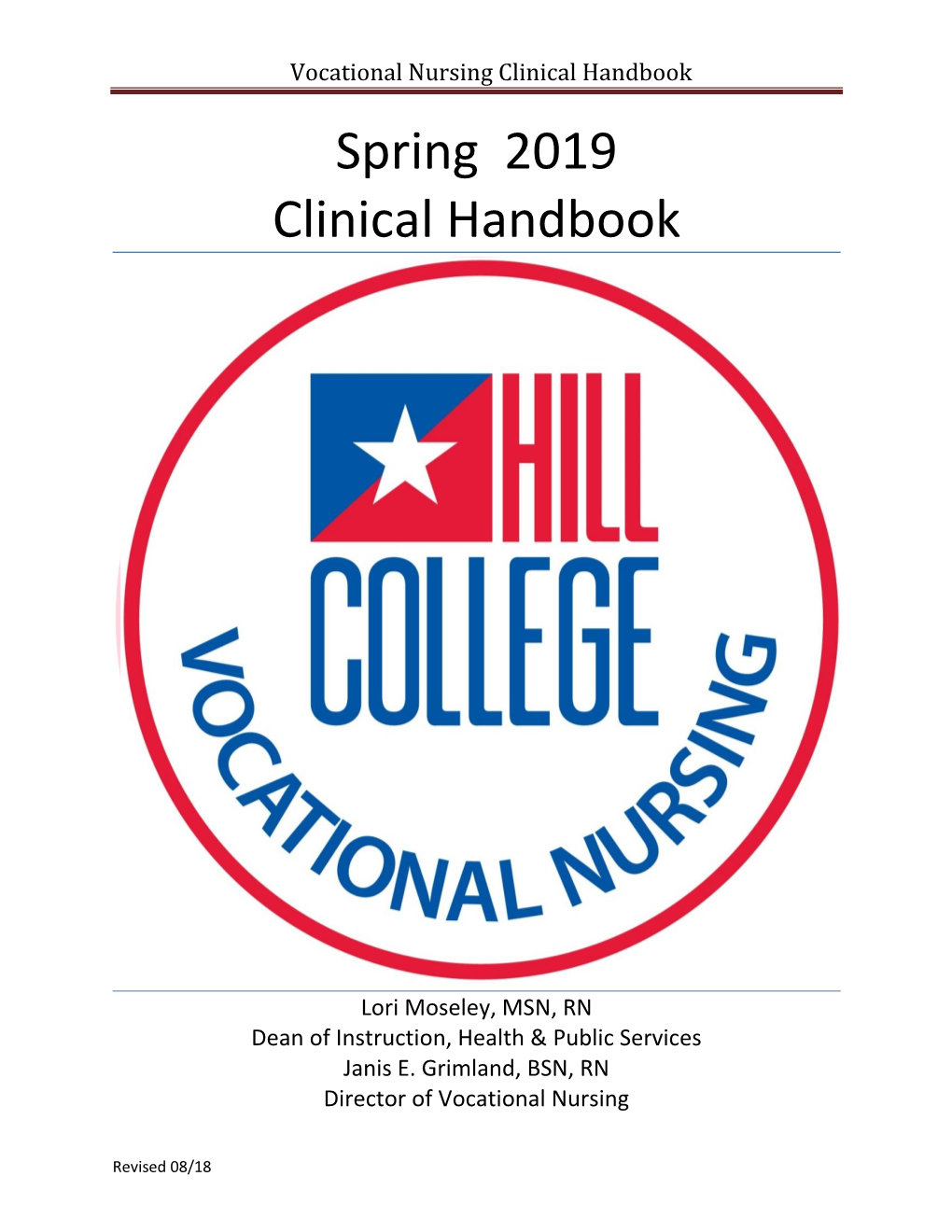 Vocational Nursing Clinical Handbook
