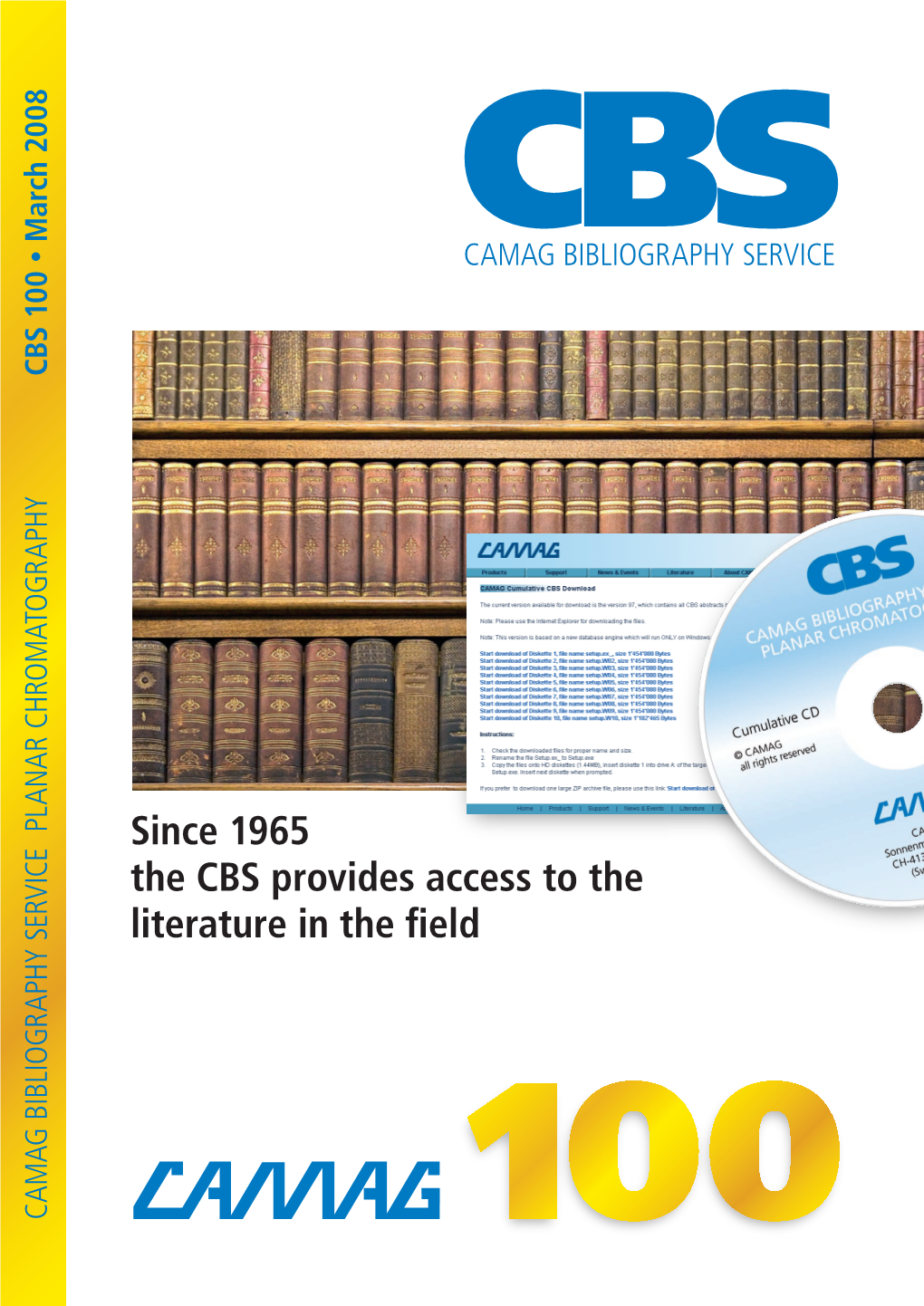 Since 1965 the CBS Provides Access to the Literature in the Field