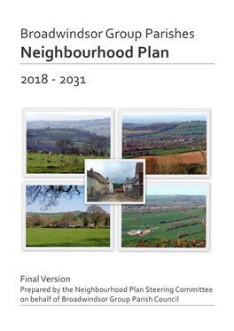 Broadwindsor Group Parishes Neighbourhood Plan 2018 - 2031